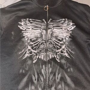 Men's Black Graphic Sweater